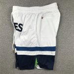 NBA Minnesota Timberwolves just don shorts blanc